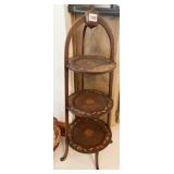 3 TIER MUFFIN STAND FOLDS UP
