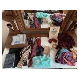 SCARVES, WOMENï¿½S TIES, FABRIC HEADBANDS