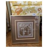 BEAUTIFULLY DISPLAYED ORIENTAL PAPER ART OF MAN