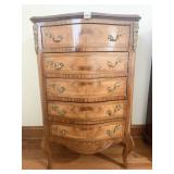 LOUIS XV STYLE CHEST OF DRAWERS 39H BY 31 W BY