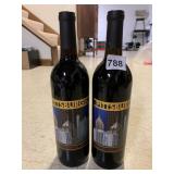 2 SEALED BOTTLES OF SYLVESTER VINEYARDS