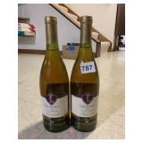 2 SEALED BOTTLES OF LOUISVALE CHAVANT CHARDONNAY