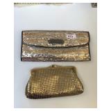 BETSY JOHNSON SEQUINED TRAVEL ORGANIZER, WHITING