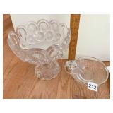 MOON AND STAR CENTERPIECE BOWL