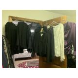 SATIN, SILK, SEQUIN TOPS, ALL LARGER SIZES,