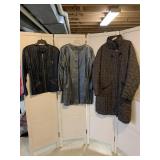 JESSICA LONDON SZ 16 LEATHER COAT, JONES NY SZ 1X