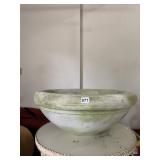 24X10 LARGE, LOW COMPOSITION FLOWER PLANTER BOWL