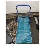 GOLDS GYM EXERCISE MAT AND AB CRUNCHER