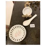 KLAUSENBURG PORCELAIN, SPOON REST