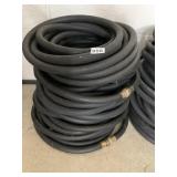 4 BLACK GARDEN HOSES