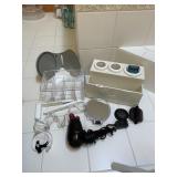 LIGHTED HAND MIRROR, OTHER MIRRORS, FLAT IRON,