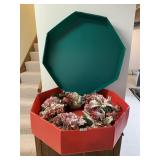 WREATH IN PLASTIC WREATH STORAGE