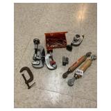 MINIATURE CRAFTSMAN TOOL SET, C CLAMPS