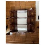 26X26.5X6 4 TIER MIRRORED BACK HANGING DISPLAY