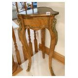 HEART SHAPE INLAY  FRENCH TABLE