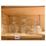 GLASSES INCLUDING STEMMED GLASSES