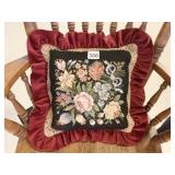 NEEDLEPOINTED PILLOW