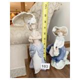 2 LLADROS SEE PHOTOS FOR DAMAGE