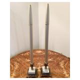BUTANE CANDLES WITH MARBLE CANDLE HOLDERS L AND L