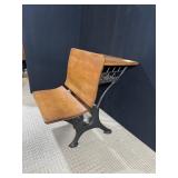 ANTIQUE FRONT DOWN CHILDS SCHOOL DESK NEW PEABODY