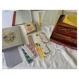 HANGING FILE FOLDERS, BOOKMARKS, HUMMEL ADDRESS