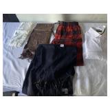 COLOMBO VIRGIN WOOL SCARF, POLO SLEEP PANTS, 18-