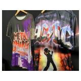METAL CHURCH & AC DC 3 X T-SHIRTS