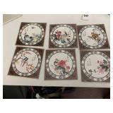 LUKISAN ANTIK CHIA KUNO MINI 6 PCS