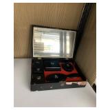 VINTAGE PAINTED JEWELRY DRESSER BOX, PAINT