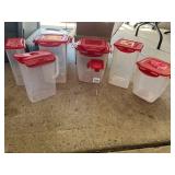 LOCK LID FOOD STORAGE CONTAINERS