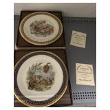 LENOX COLLECTOR PLATES EASTERN CHIPMUNKS & RED