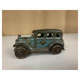 VINTAGE CAST IRON SEDAN CAR