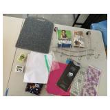 STURDY OVER DOOR CLOTHES RACK, EXERCISE CD, ETC.