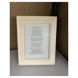 PICTURE FRAME PHOTO ALBUM 9" X 7"