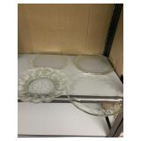 SERVING PLATES, EGG PLATE