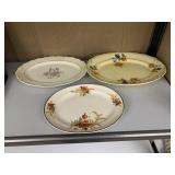SERVING PLATTERS GEORGELIN, SEBRING POTTERY, 1