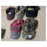 5 HATS CUMMINGS, CAMO ETC.
