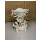 BONE CHINA FLOWER VASE 6" H