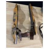 VINTAGE ICE SKATES MARKED 9693