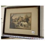 FRAMED HORSE PRINT