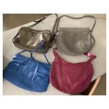 4 ASSORTED PURSES