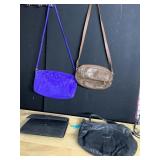 PIATTO NEW LEATHER PURSE AND BROWN LEATHER AND