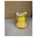 KANAWHA HAND BLOWN GLASS CREAMER
