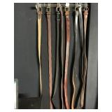 8 LEATHER BELTS AND OTHERS SZ. 44