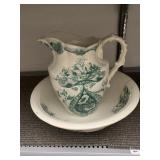 VINTAGE WASH BASIN, UNMARKED