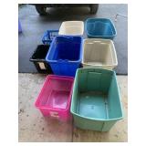 8 BINS INCL. 1 CRATE