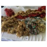 CHRISTMAS TREE TINSEL GARLAND, ICICLES, SMALL