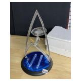 STAR TREK FRANKLIN MINT USS ENTERPRISE CRYSTAL