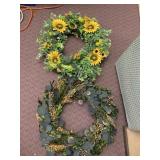 WREATHS SUNFLOWER DESIGN