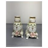 CANDLE STICK HOLDERS 4.5" H JAPAN